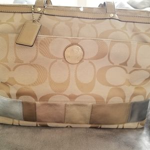 Coach tote/laptop bag